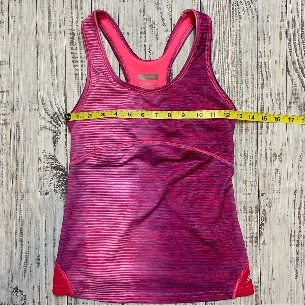 New Balance Striped Tank Top. Size XSmall. EUC - Picture 8 of 9